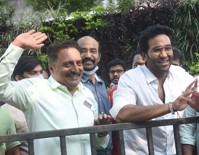 Celebrities Voting at MAA Elections 2021 Photos